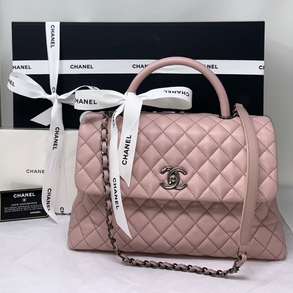 CHANEL Handbags - Just Sharing Chanel Caviar Quilted With Top Handle